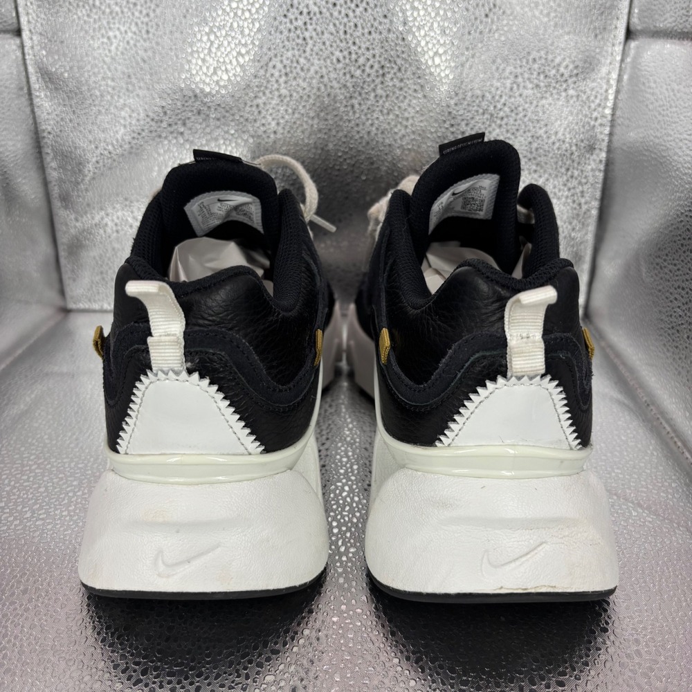 Nike RYZ 365 II Black Gold White Sneakers DJ1518-001 Womens 11 Lifestyle Shoes - Picture 4 of 7